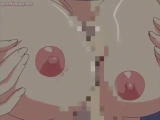 Anime mugallym rubbing a peter