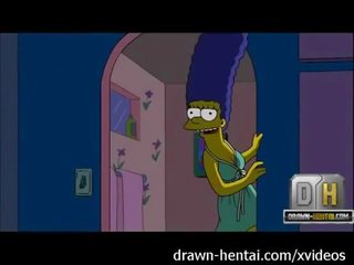Simpsons סקס וידאו - סקס וידאו לילה