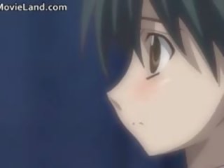 Innocent little anime brunet jana part5