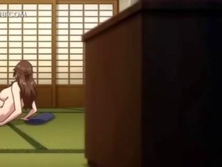 Krūtainas anime netīras video bumba izpaužas mitra vāvere laizīja labs