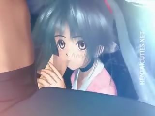 Enchanting 3d anime seductress sniedz vadītājs