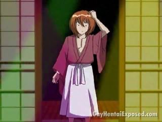 Captivating anime bakla exposing kaniya enchanting katawan