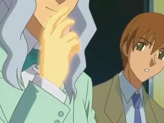 Heiß puppe war geschraubt im öffentlich im anime