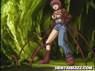 Manga adolescent prins și sexual atac de tentacles