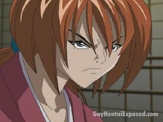 Gracious punapää anime homo ninja dreaming noin kova kukot sisäpuolella hänen takapuoleninokanreikä