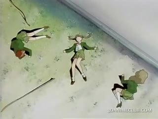 3d Anime mov Compilation Of passionate tempting Schoolgirls